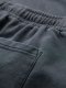 Dresowe krótkie spodenki męskie RELAXED FIT w stylu athleisure  grafitowe V3 OM-SRWS-0122 M 8