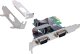 InLine® Schnittstellenkarte, 2x Seriell RS-232, PCIe, AX99100, Low-Profile 1