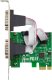 InLine® Schnittstellenkarte, 2x Seriell RS-232, PCIe, AX99100, Low-Profile 2