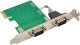 InLine® Schnittstellenkarte, 2x Seriell RS-232, PCIe, AX99100, Low-Profile 3