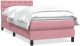 Łóżko kontynentalne z materacem, różowe, 80x220 cm Lumarko! Lumarko! 1