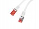 PATCHCORD KAT.6 S/FTP LSZH CU 15M BIAŁY FLUKE PASSED LANBERG 2
