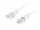 Lanberg Patchcord Cat.6, U/UTP, LSZH, CU, biały, 1.5m (PCU6-10CU-0150-W) 1