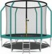 Trampolina ogrodowa dla dzieci 312cm z siatką zewnętrzną i drabinką 1