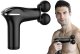 Pistolet do masażu pleców ciała nóg masażer mocny massage gun 4 końcówki 4