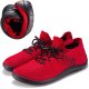 SH5010W Buty damskie BAREFOOT MERINO czerwony/czarny 37 1