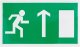 Monroe STICKER EXIT UP RIGHT 100X180MM 1
