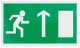 Monroe STICKER EXIT UP RIGHT 100X180MM 2