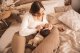 BabyMatex Poduszka pozycjonująca RELAX PRESTIGE MUSLINdł.190 3
