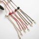 Łańcuch / Smycz z uchwytem GLAMOUR wszystkie modele max 80mm szer. CZARNY 3