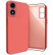 Etui do Motorola Moto G04 / G24 / E14 (Osłona Kamery, Czerwone)   Szkło 9H 1