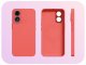 Etui do Motorola Moto G04 / G24 / E14 (Osłona Kamery, Czerwone)   Szkło 9H 4