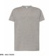 T-shirt JHK TSRA 150 - męski z krótkim rękawem wzmocniony lycrą ściągacz, 100% bawełna, 155-160g - szary melanż 5XL 1