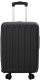 vidaXL Składana walizka twarda 20'' Czarna 34x23x55.5 cm ABS 1