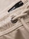 Szorty męskie o luźnym kroju z kieszeniami typu cargo  kremowe V1 OM-SRCG-0194 S 9