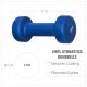 Zestaw 2x 2 kg hantle hantelki ciężarki fitness 1