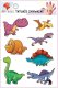 Tatuaże zmywalne dla dzieci Dinozaury 3