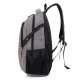 PLECAK MĘSKI DAMSKI SZKOLNY NA LAPTOPA SZARY 5