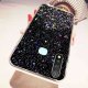 Etui IPHONE 14 Brokat Cekiny Glue Glitter Case czarne 1