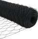 vidaXL Ogrodzenie heksagonalne Szary 0.8x100 m Stal 4