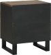 vidaXL Szafki nocne 2 szt 40x33,5x46 cm Lite Drewno Mango 2