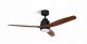 WENTYLATOR SUFITOWY ZCF 7601 40W 132cm LED 18W DĄB/CZARNY 1