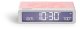 Double-sided alarm clock Lexon Flip Classic X Pantone light pink 1