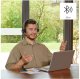 “BT700“ Bluetooth® Headset, with Microphone, Wireless, for PC, Mobile Phone, black 23
