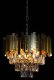 Zwisowa lampa pałacowa Valetta 6268/4 TR do jadalni glamour złota 4