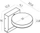 Kinkiet Azzardo Kinkiet elewacyjny IVER AZ5701 LED 20W 3000K IP54 grafitowy 2