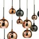 Lampa wisząca DAR Jadalniana lampa wisząca Aurelia AUR6264 Dar Lighting chrom czarny brąz 2