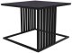 Designerski stolik do salonu Kaja Home KS-18 STOLIK Kaja metalowy czarny 1