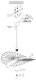 Wisząca lampa Chapeau R31451032 RL Light kapelusz metalowy czarny 15