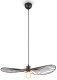 Wisząca lampa Chapeau R31451032 RL Light kapelusz metalowy czarny 2