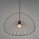 Wisząca lampa Chapeau R31451032 RL Light kapelusz metalowy czarny 7