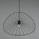 Wisząca lampa Chapeau R31451032 RL Light kapelusz metalowy czarny 10