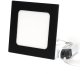 Sufitowa lampa 1081 Domeno LED 6W 6000K do sypialni kwadratowa czarna 1