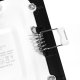 Sufitowa lampa 1081 Domeno LED 6W 6000K do sypialni kwadratowa czarna 1