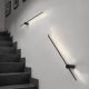 Podłużny kinkiet na ścianę Uno 1250 LED 13W 4000K czarny 5