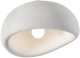 Kopułowa lampa sufitowa STONE DN426-50C metalowa do salonu biała 2
