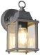 Elewacyjna lampa ścienna MIRANDE 262260142 metalowa szklana IP23 antracyt 4