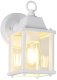 Metalowa lampa ścienna na taras MIRANDE 262260131 IP23 biała 5