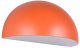 Ścienna lampa metalowa MAAS 262460140 kopuła IP44 pomarańczowa 1