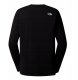 Bluzka damska z długim rękawem The North Face L/S Simple Dome Tee - tnf black rozmiar: xs 3