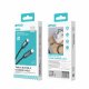 Kabel USB BWOO BWOO kabel Pleciony USB-C - USB-C 1m 60W z animowanym podświetleniem, czarny 4