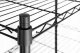 Regał 5-półkowy 1200x450x1800 mm ze stali malowanej proszkowo | TECHNICA, Black Series 2