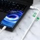 ECONOMY KABEL USB DO TYP-C 5A 100W 1M BIAŁY USB3.0 1
