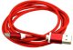ECONOMY KABEL USB MICRO NYLON CZERWONY 1,5m RED 3