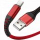 Kabel USB USB-A - USB-C 2 m Czerwony (27971) 3