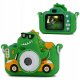 Aparat Cyfrowy 48mp Kamera 1080p Dla Dziecka 5x Gry Mp3 Xrec X2 / Dinozaur Zielony 1